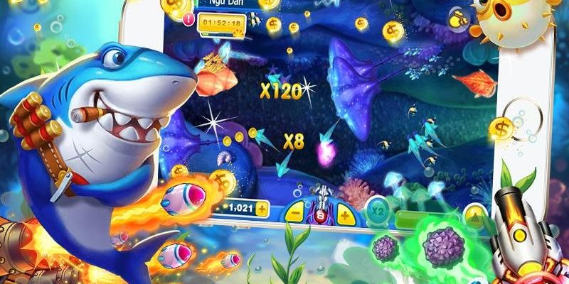 Game săn cá được thiết kế đồ họa siêu ấn tượng