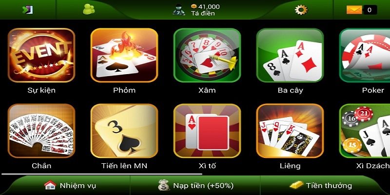 Giới thiệu game đánh bài online